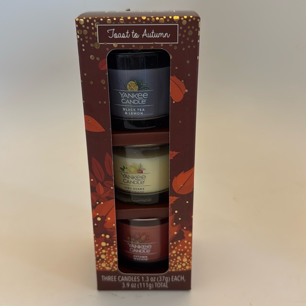 Yankee Candle Gift Set Toast to Autumn